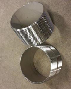 Barrelnipple SST 2 1/2"x 100mm SS